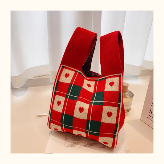 Plaid Handbag