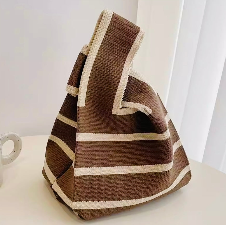 Striped Handbag